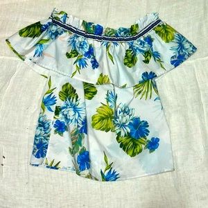 Floral Off the Shoulder Blouse